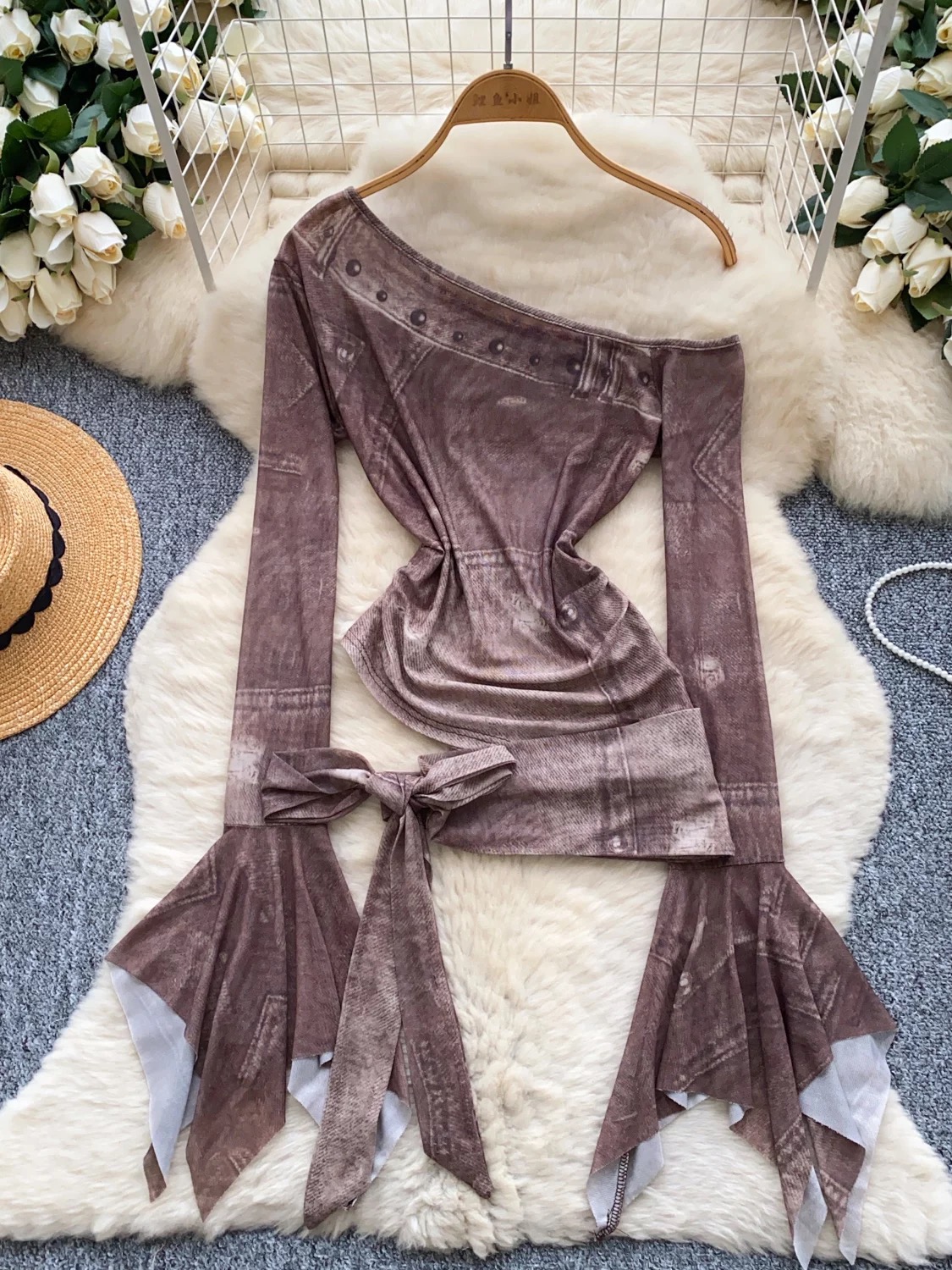 Sweet girl top CTO939 images